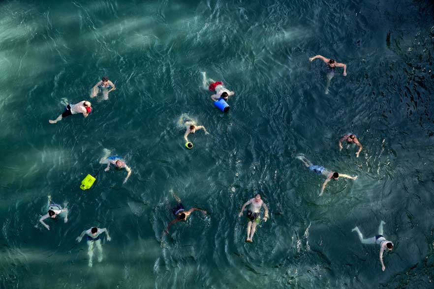 Aareschwimmen Interlaken